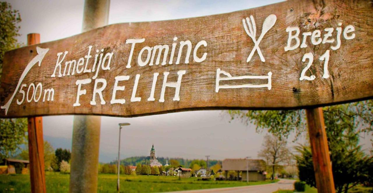 Tourist Farm Tominc Villa Brezje Dış mekan fotoğraf